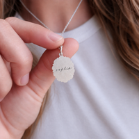 Personalized Cross Pendant Necklace