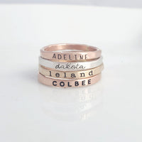 The Juliette Stacking Ring Set - Going Golden