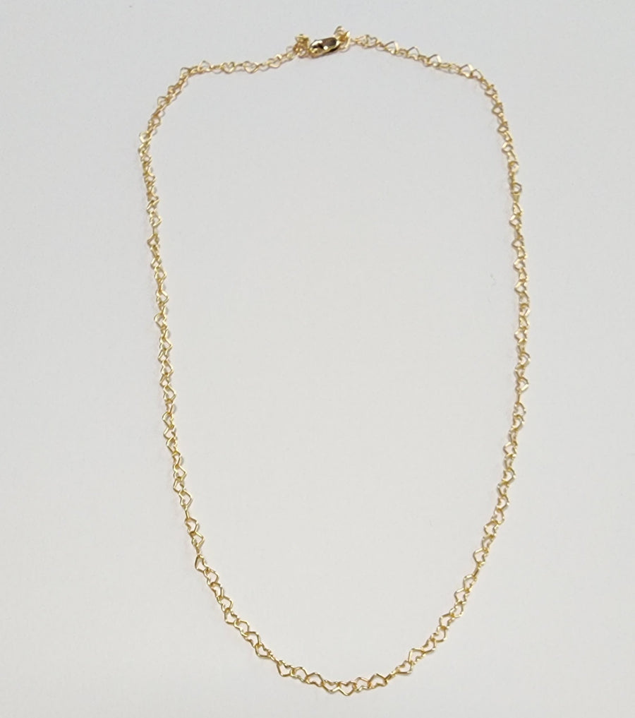 Gold Heart Chain