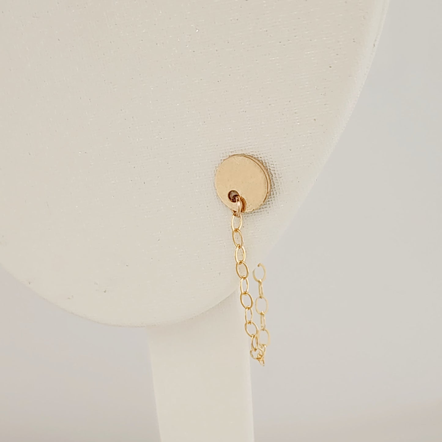 Circle Chain Earring - Going Golden