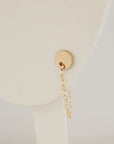 Circle Chain Earring - Going Golden