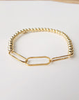 Stretch Bead Bracelets - Going Golden