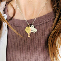 Three Names Necklace - Going Golden