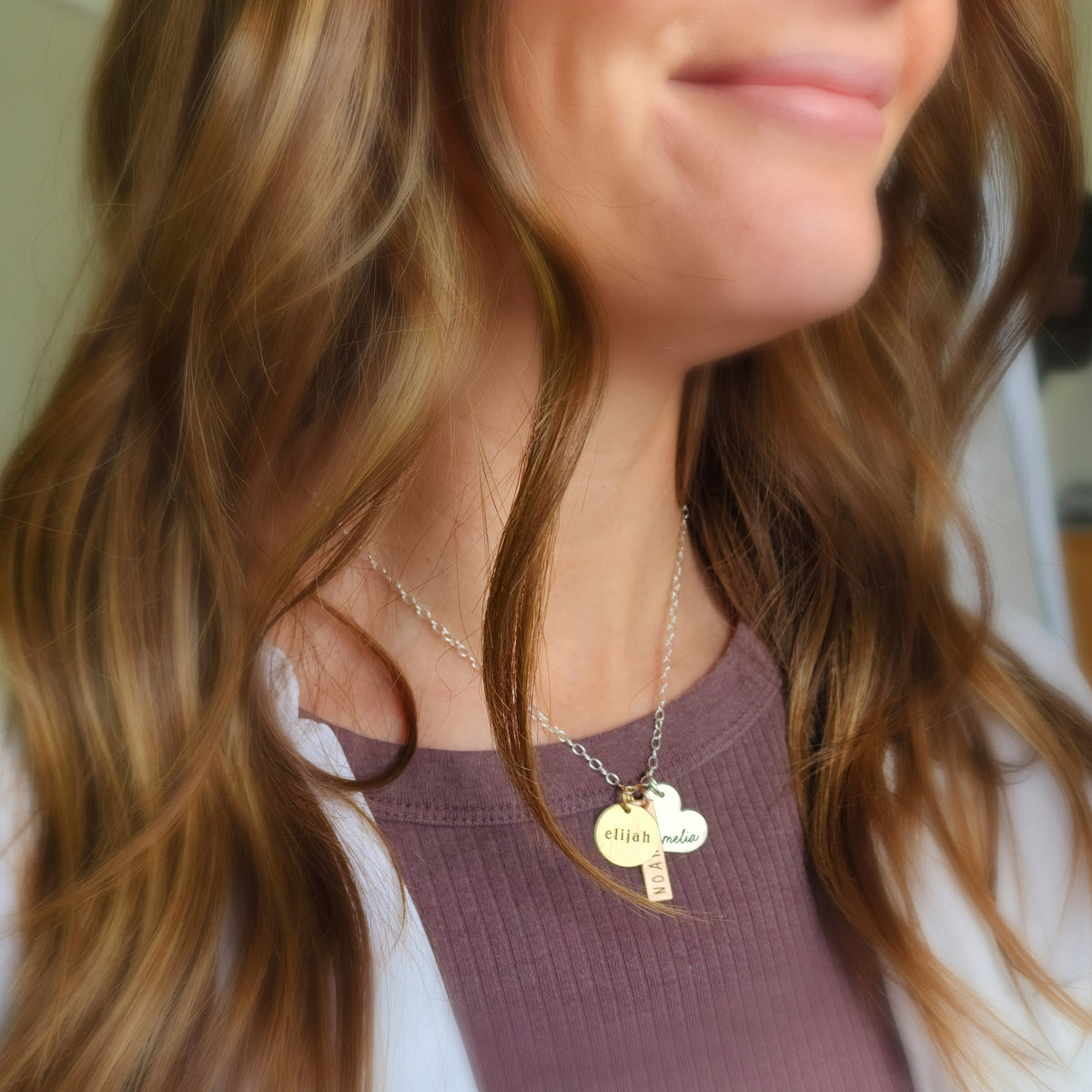 Three Names Necklace - Going Golden