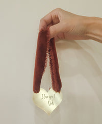 Heart Handwriting Ornament