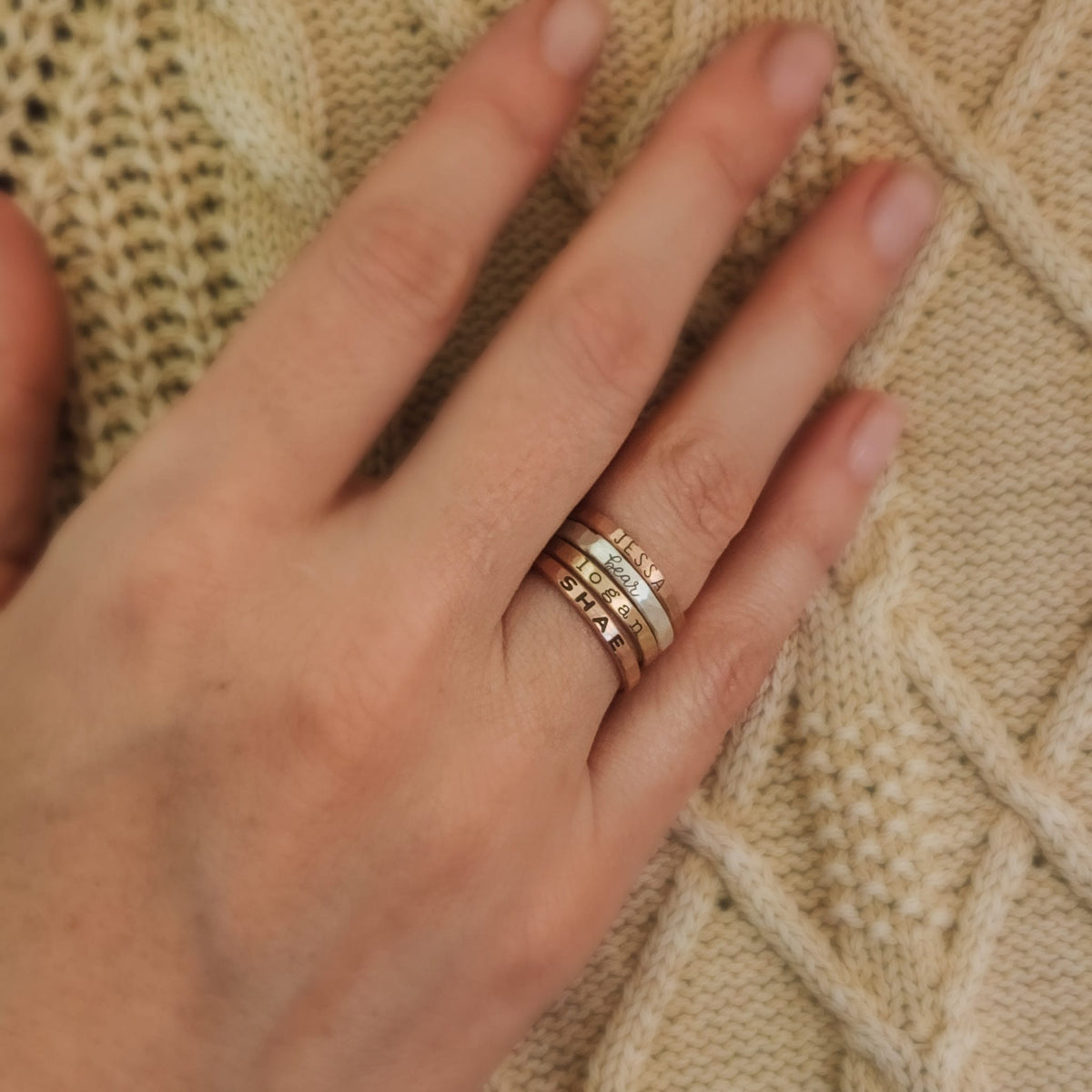 The Juliette Stacking Ring Set - Going Golden