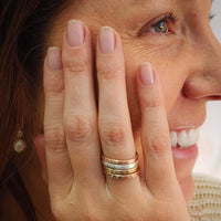The Juliette Stacking Ring Set - Going Golden