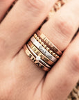 The Laurel Stacking Ring Set