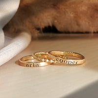 The Blake Stacking Ring Set - Going Golden