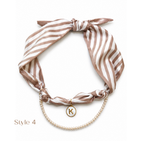 Charm Scarf Necklace