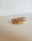 Gold Connected Stacking Rings