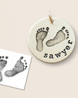 Baby Footprint Charm