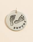 Baby Footprint Charm