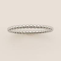 Beaded Spacer Ring - Going Golden