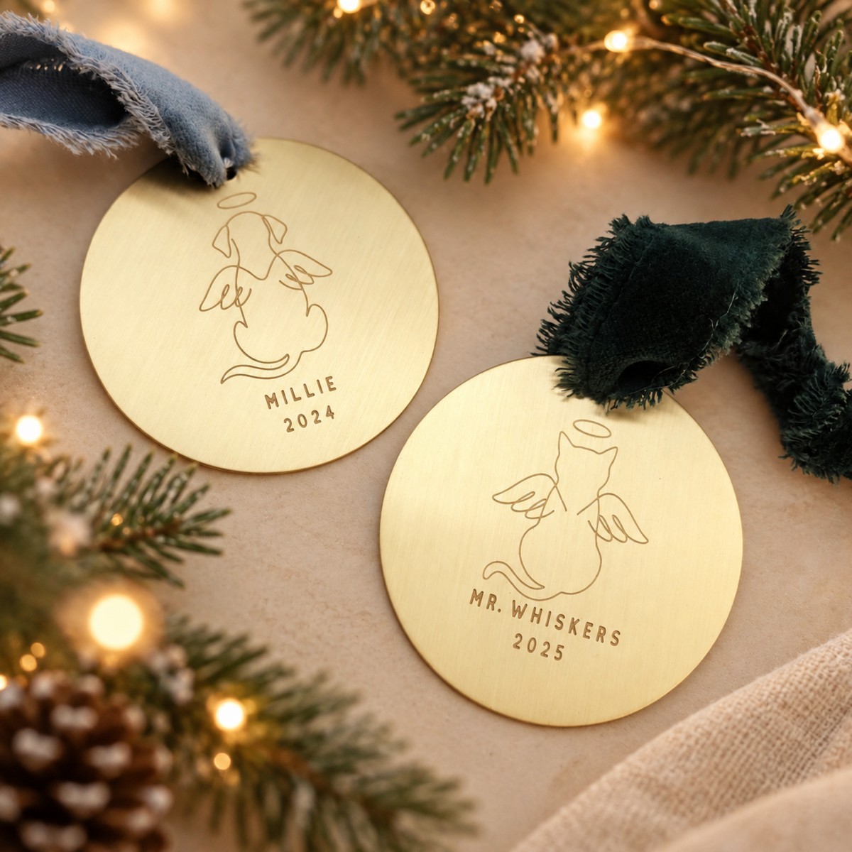Personalized Pet Memorial Ornament