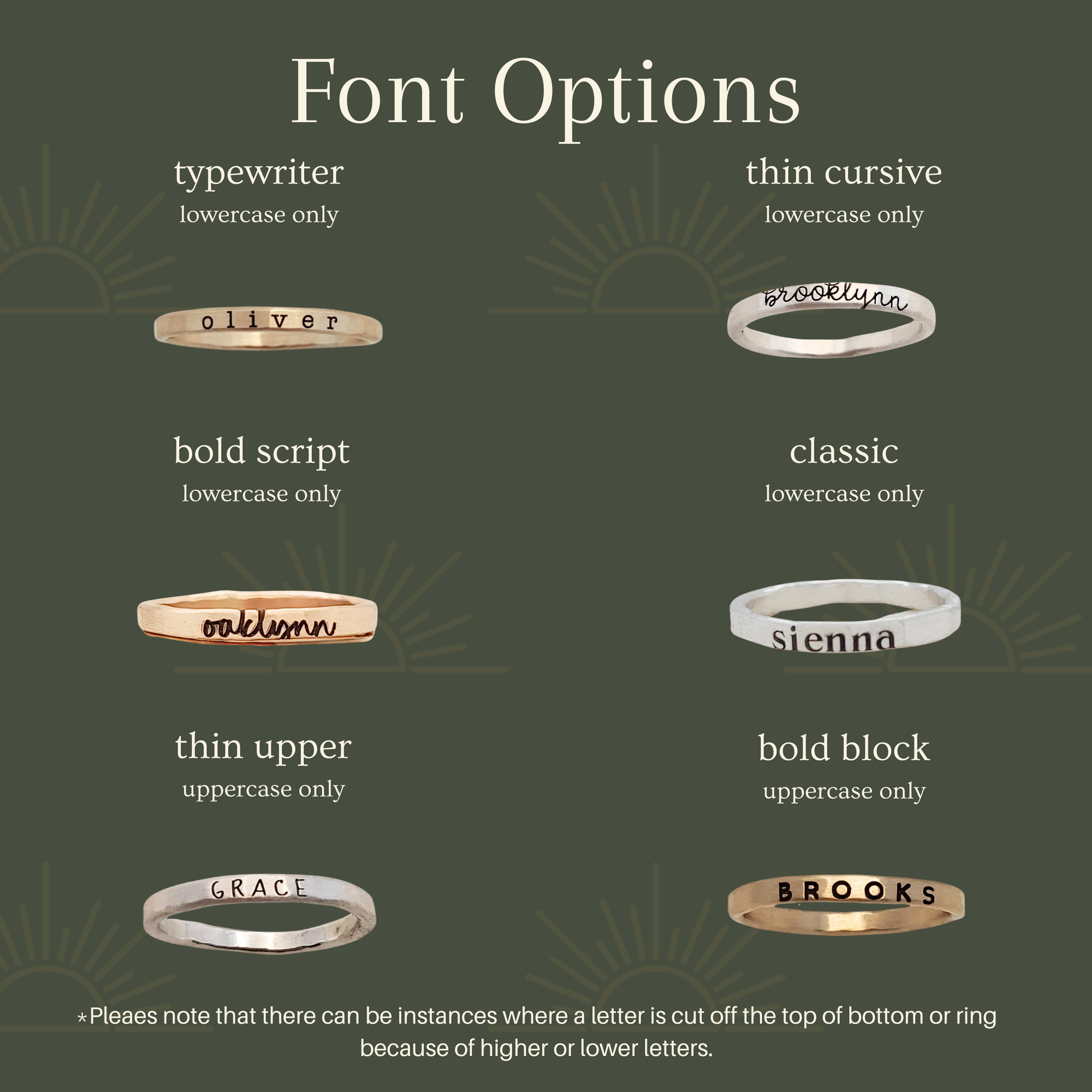 Personalized Connector Ring Set for Unique Style