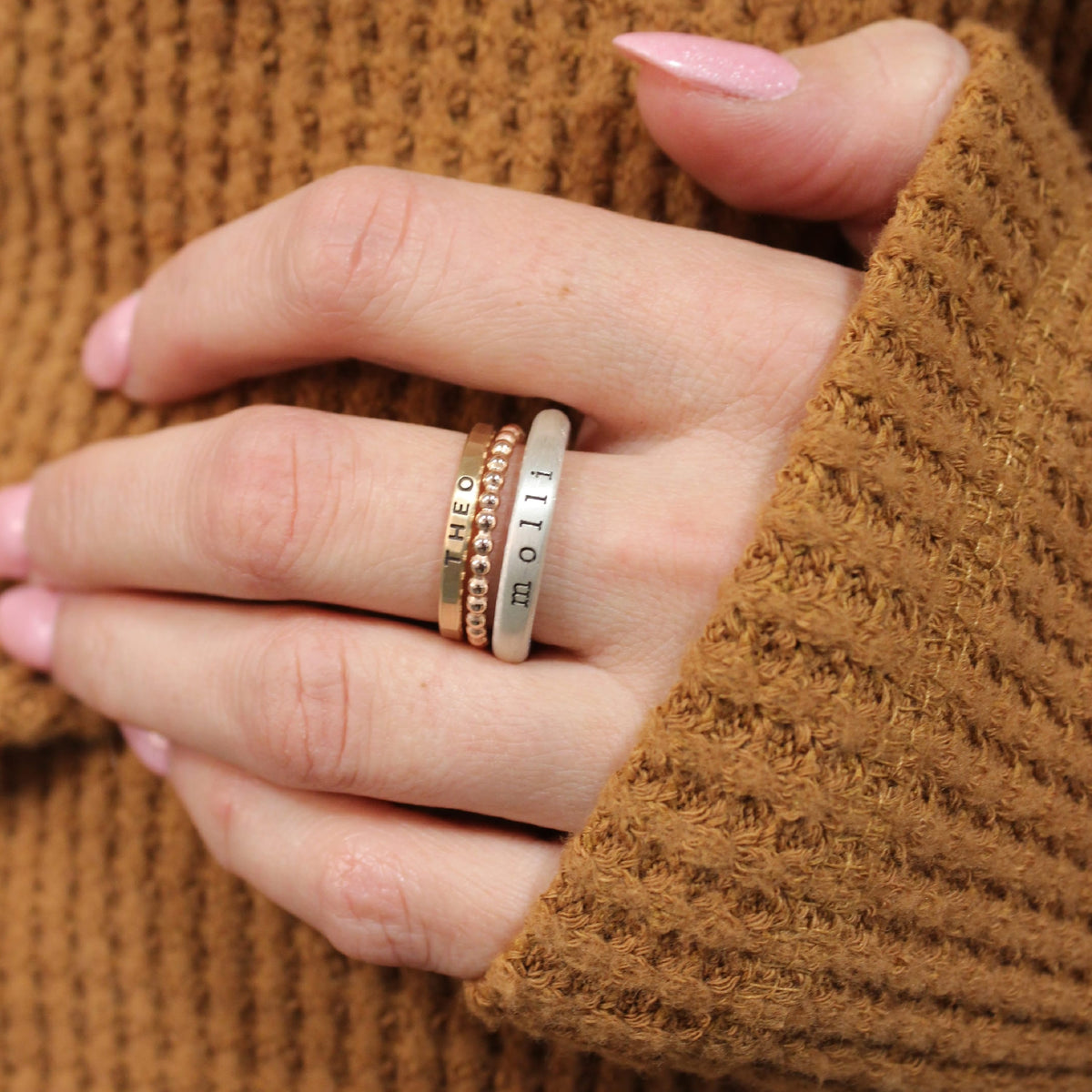 The Ella Stacking Ring Set - Going Golden