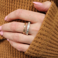 The Ella Stacking Ring Set - Going Golden
