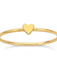 Mini Heart Ring - Going Golden