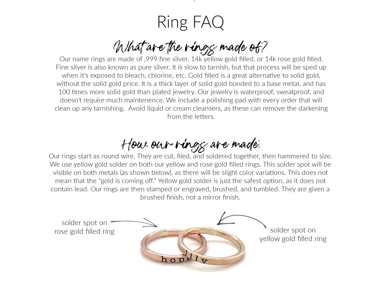 Ring FAQ’s