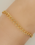 Gold Double Cable Bracelet - Going Golden