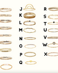 Design your own name ring set - Going Golden