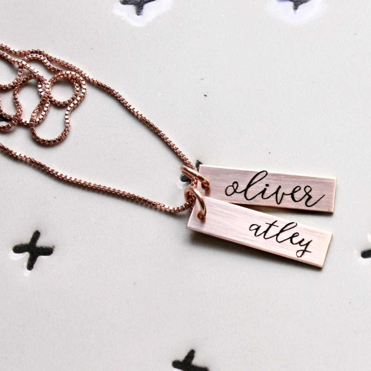 Cursive Name Necklace - Going Golden