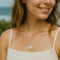 Birth Flower Necklace - Going Golden