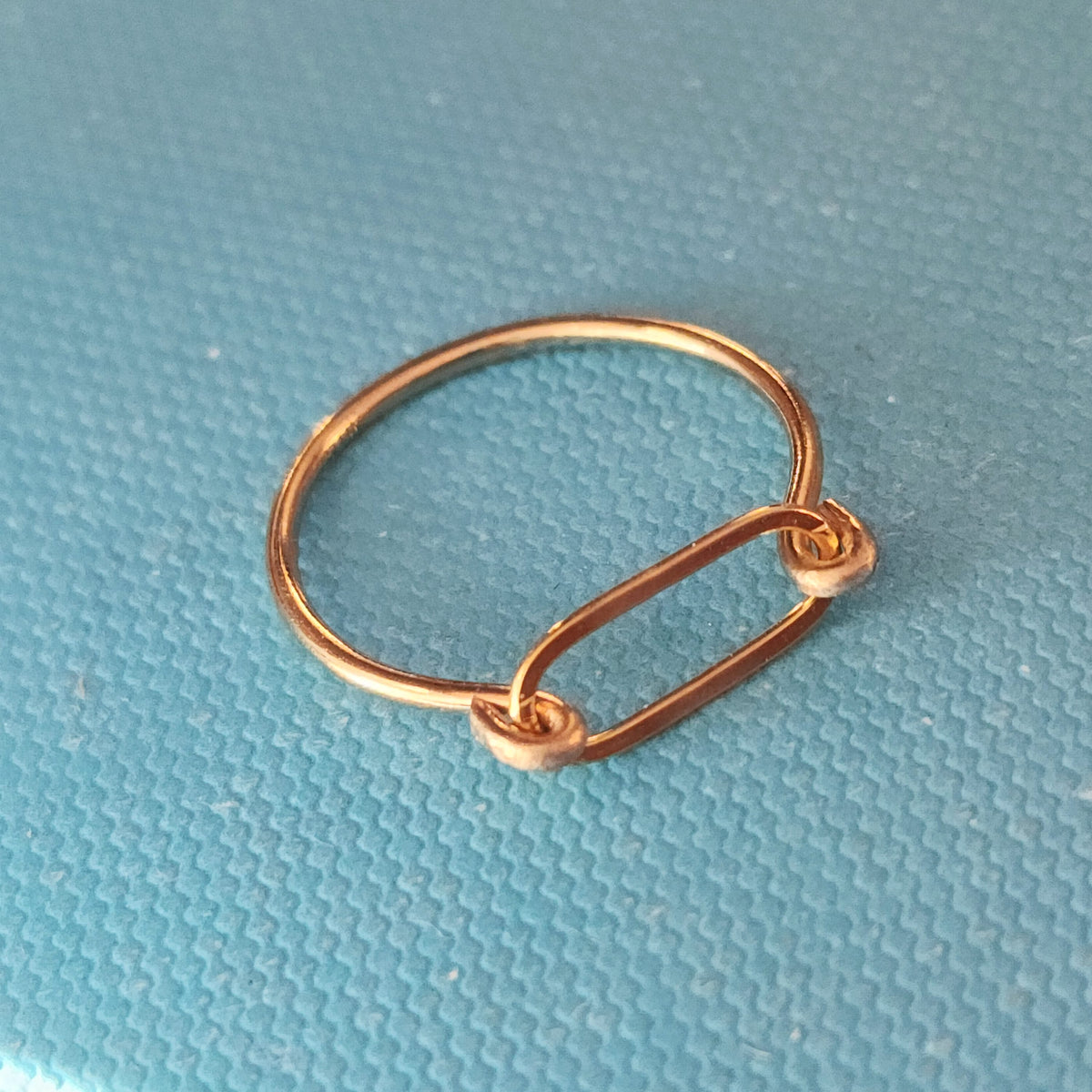 14K Gold Filled Link Ring - Going Golden