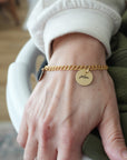 Personalized Disc Charm - Going Golden
