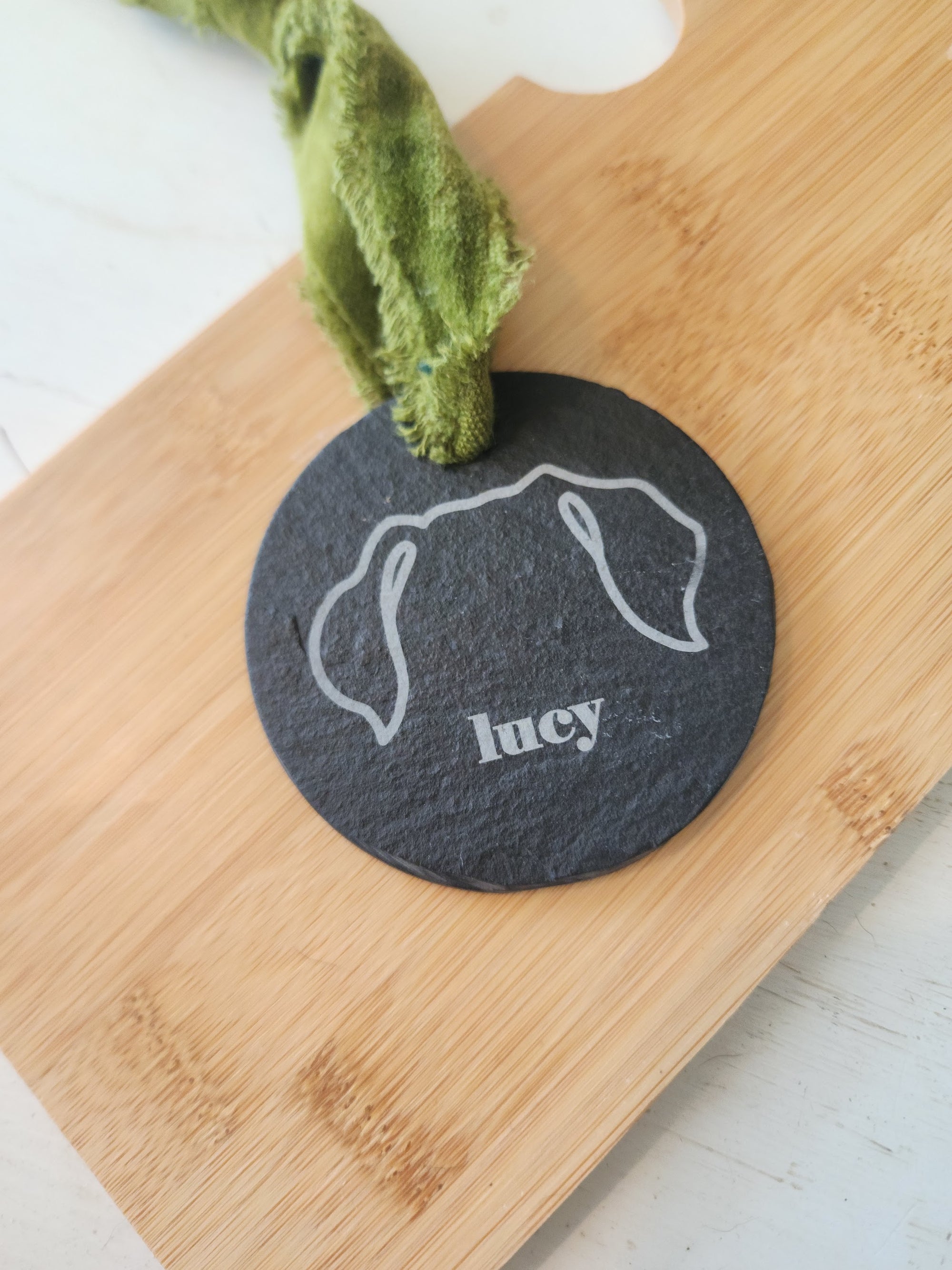 Dog Ear Ornament