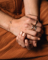 stacking ring set, mix and match rings, handmade jewelry for her