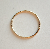 Skinny Sparkle Ring - Going Golden