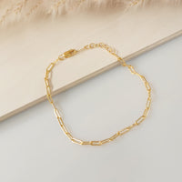 Paperclip Bracelet - Going Golden