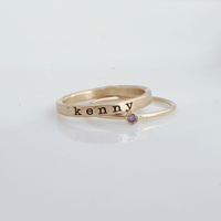 The Ensley Stacking Ring Set - Going Golden