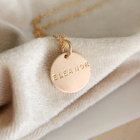 Classic Name Necklace - Going Golden