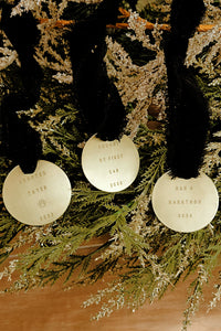Mini Ornament Set - Going Golden