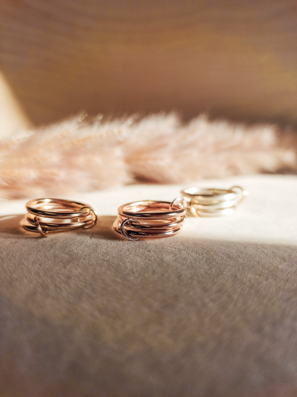 Connected Stacking Ring Set | Going Golden