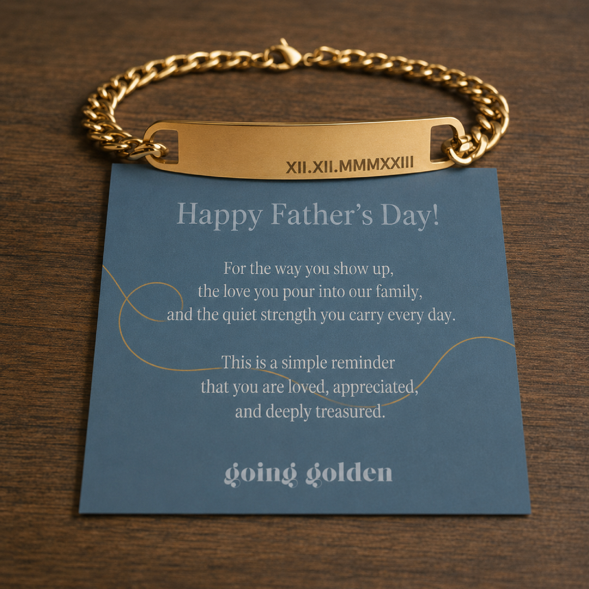 Father's Day Bracelet