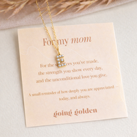 For My Mom Necklace - Going Golden