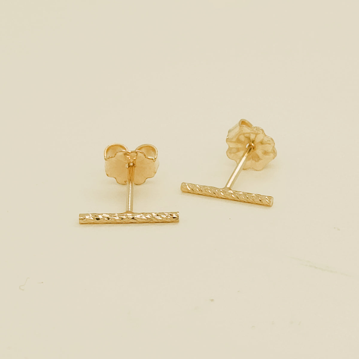 Sparkle Bar Earrings - Going Golden