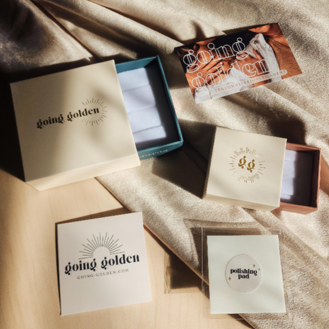 Going Golden packaging