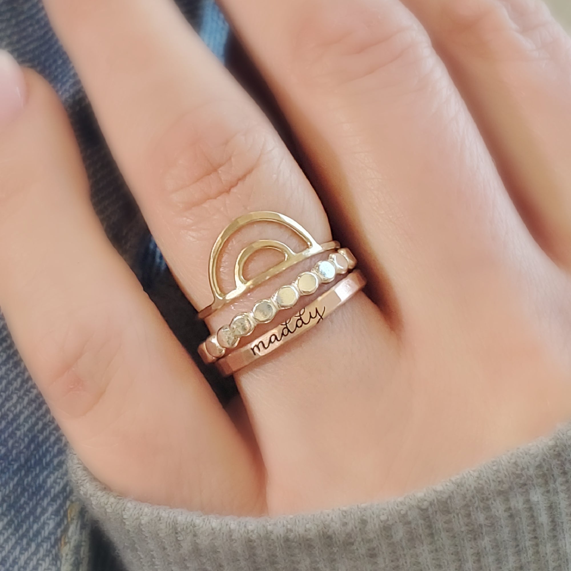 Rainbow Ring  - Going Golden