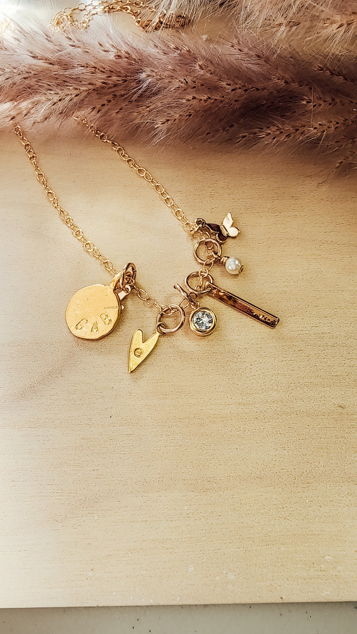 Charm Necklace - Going Golden