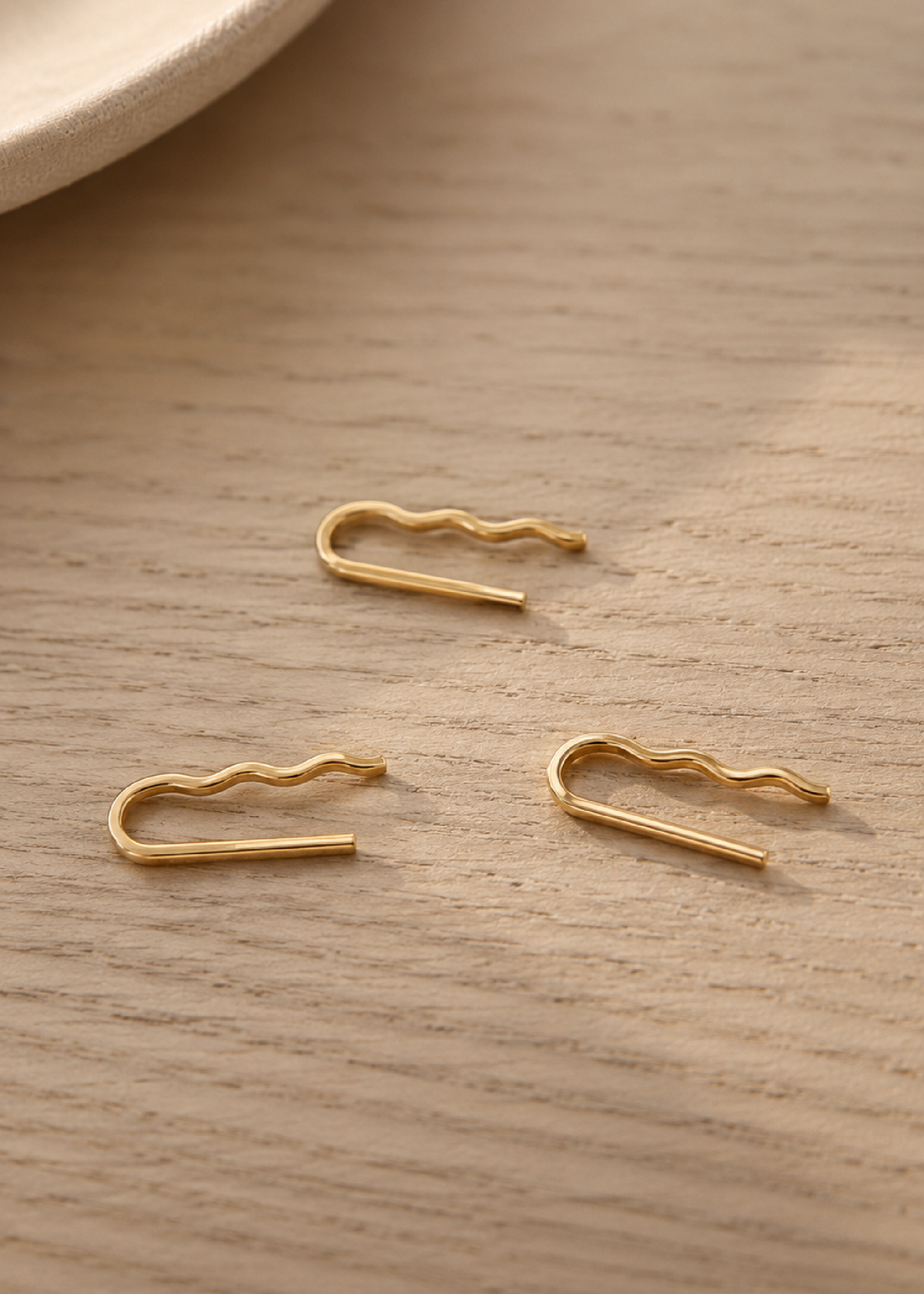 14K Gold-Filled Minimalist Ear Climber Earrings