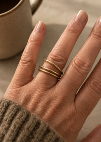 Personalized Flat Name Ring