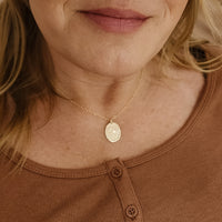 Mom or Grandma Necklace - Going Golden