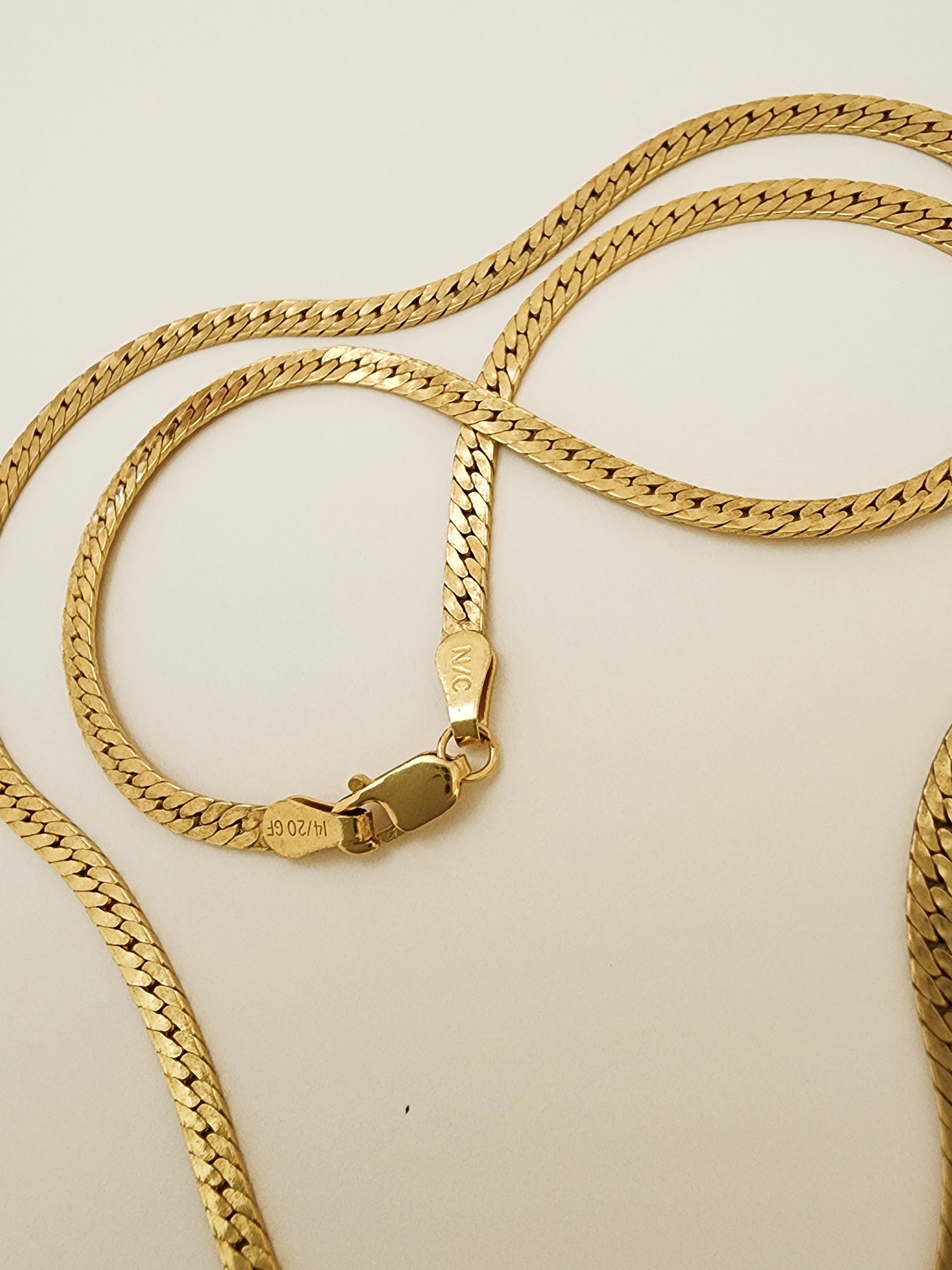 Gold Chain - Herringbone - Going Golden