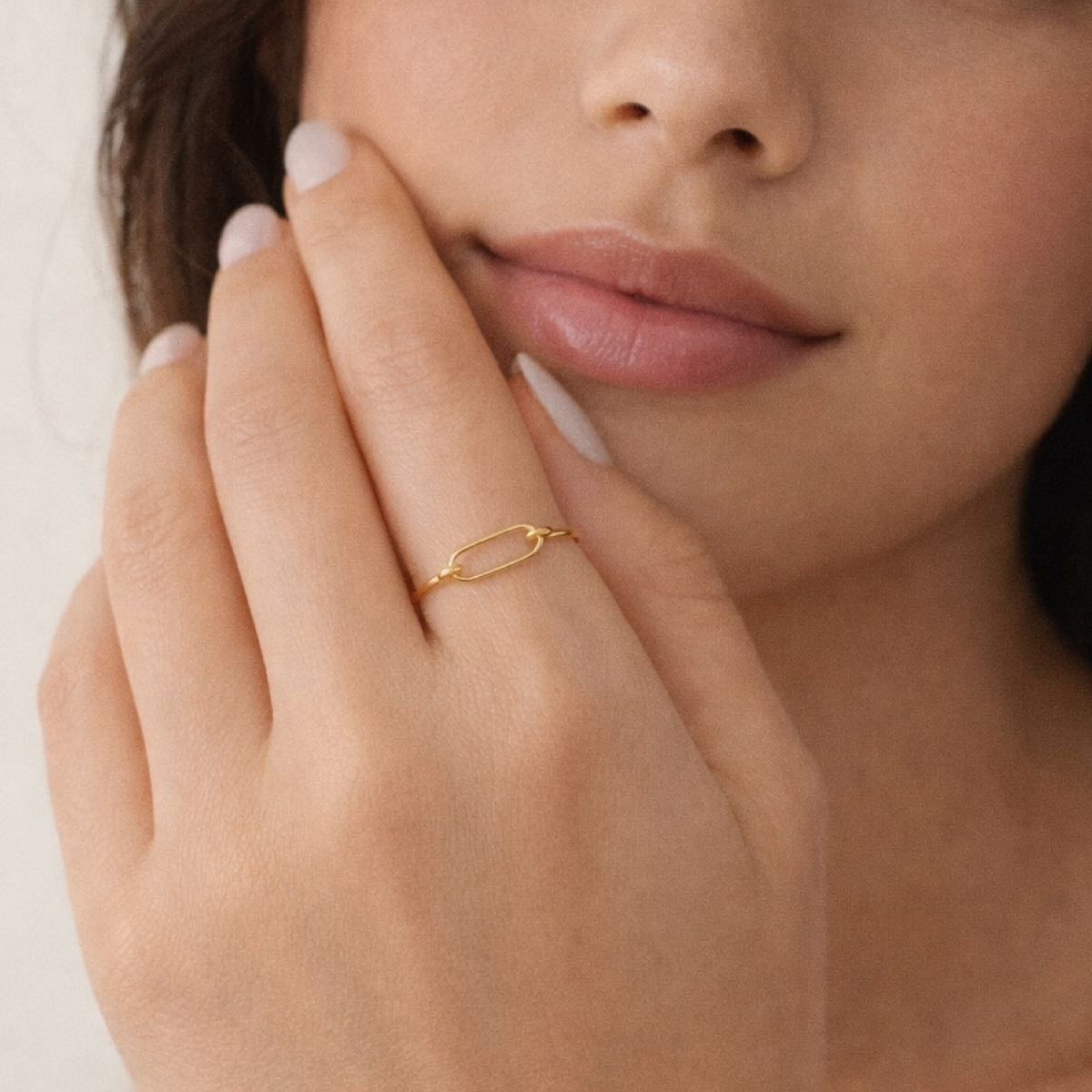 14K Gold Filled Link Ring - Going Golden