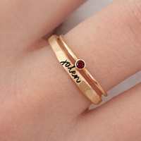 The Clara Stacking Ring Set - Going Golden